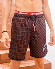 OFFENDED SPLIT THE CHECK CORTO SWIM TRUNKS