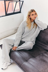 FITS Embossed Knitted Co-Ord Hoodie