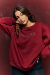 FITS Sports Printed Crew Neck Sweatshirt