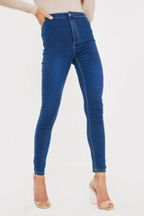 Clean High Waisted Stretch Jegging Jeans