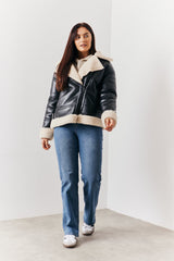 Borg Trim Aviator Jacket