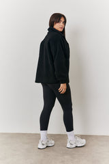 Borg Jacket With Pocket Detail