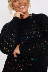 Crochet Mini Dress