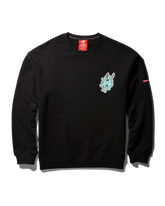 SPONGEBOB SPLAT PULLOVER SWEATER (BLACK)