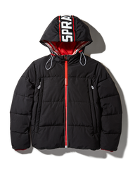 PATCH GRAFFITI PUFFER JACKET