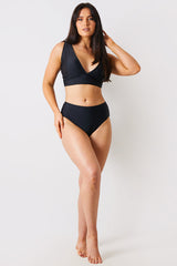 Control High Waist Full Brief Bikini Bottom