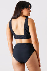 Control High Waist Full Brief Bikini Bottom
