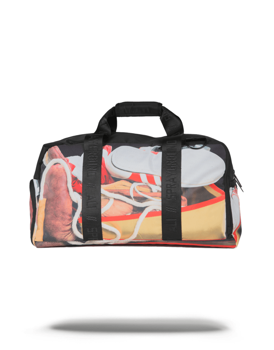 MUHAMMAD ALI STUFFED DUFFLE
