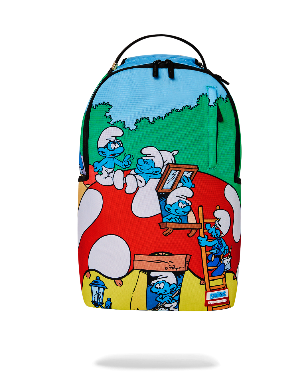 SMURFS MUSHROOM VILLAGE BACKPACK