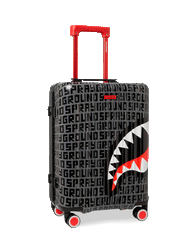SHARKFINITY STEALTH PILOT SHARKNAUTICS HARDSHELL CARRY-ON LUGGAGE