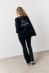 Black Flare Leg High Waisted Co-Ord Yoga Trousers