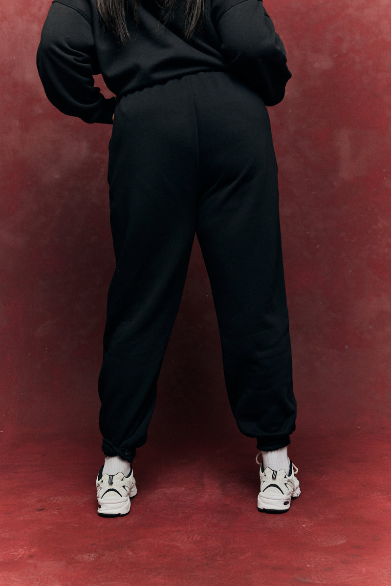 Fits Embroidered Co-Ord Joggers