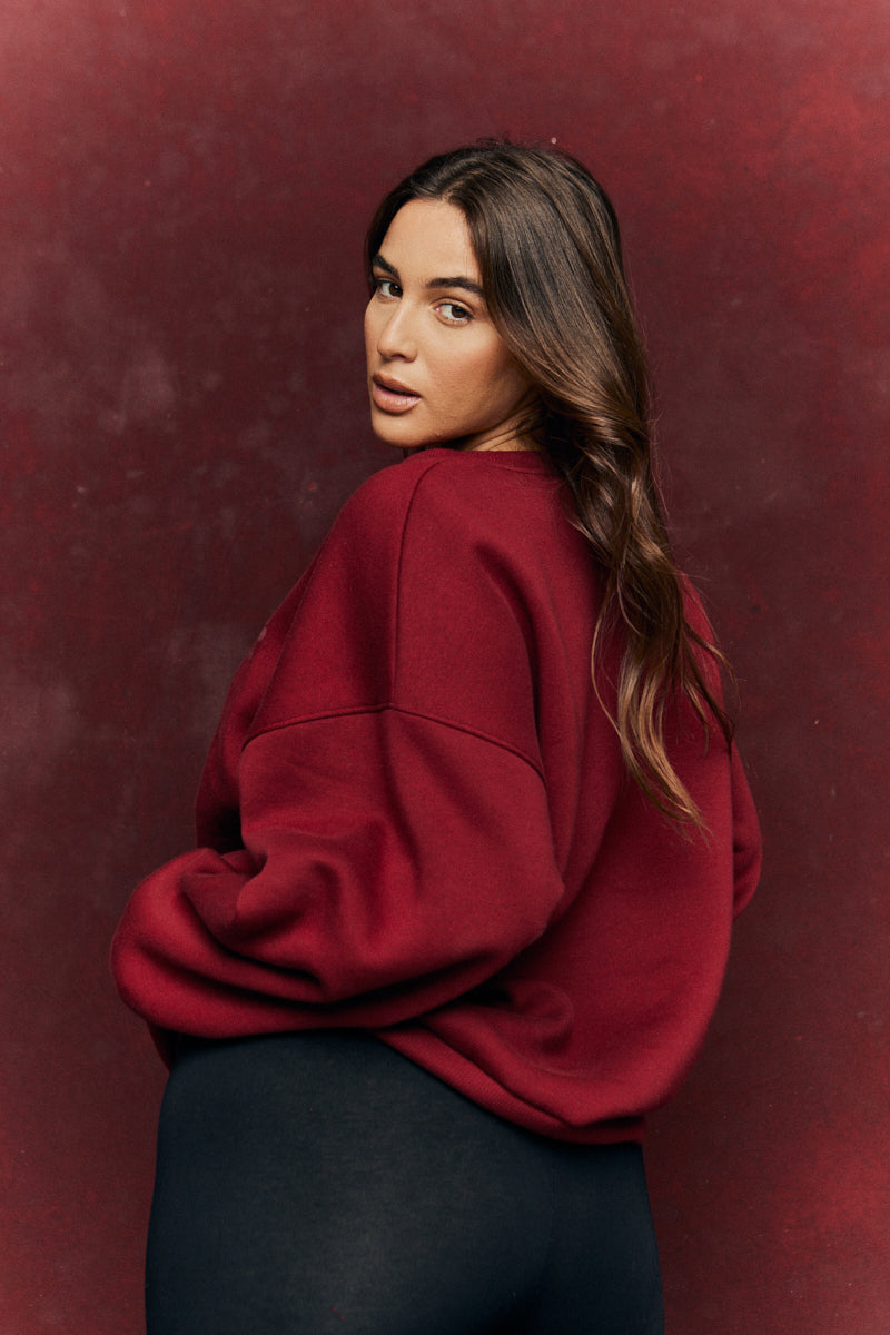 FITS Sports Printed Crew Neck Sweatshirt