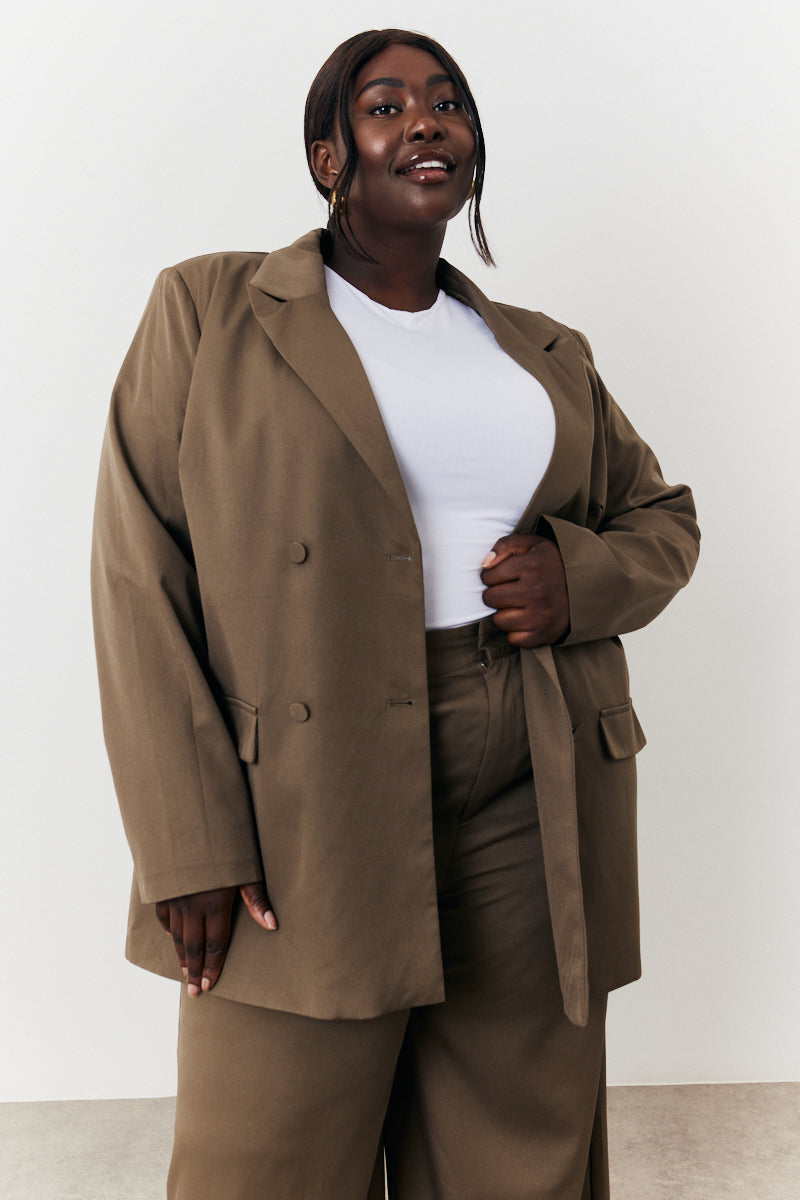 Double Breasted Tailored Co-Ord Blazer