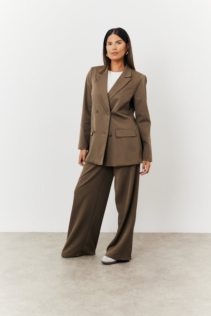 Double Breasted Tailored Co-Ord Blazer