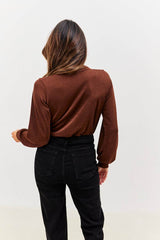 Acetate Slinky Bodysuit