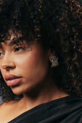 Diamante Ghost Earrings