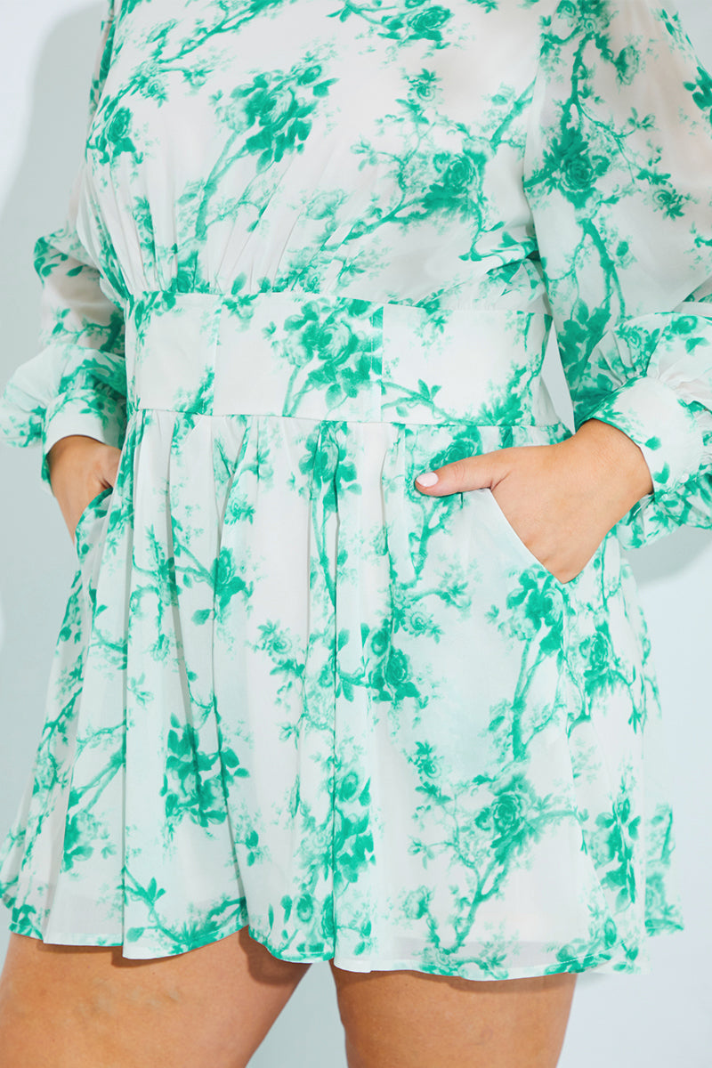 Floral Playsuit
