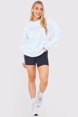 Bride to Be Crew Slogan Sweatshirt