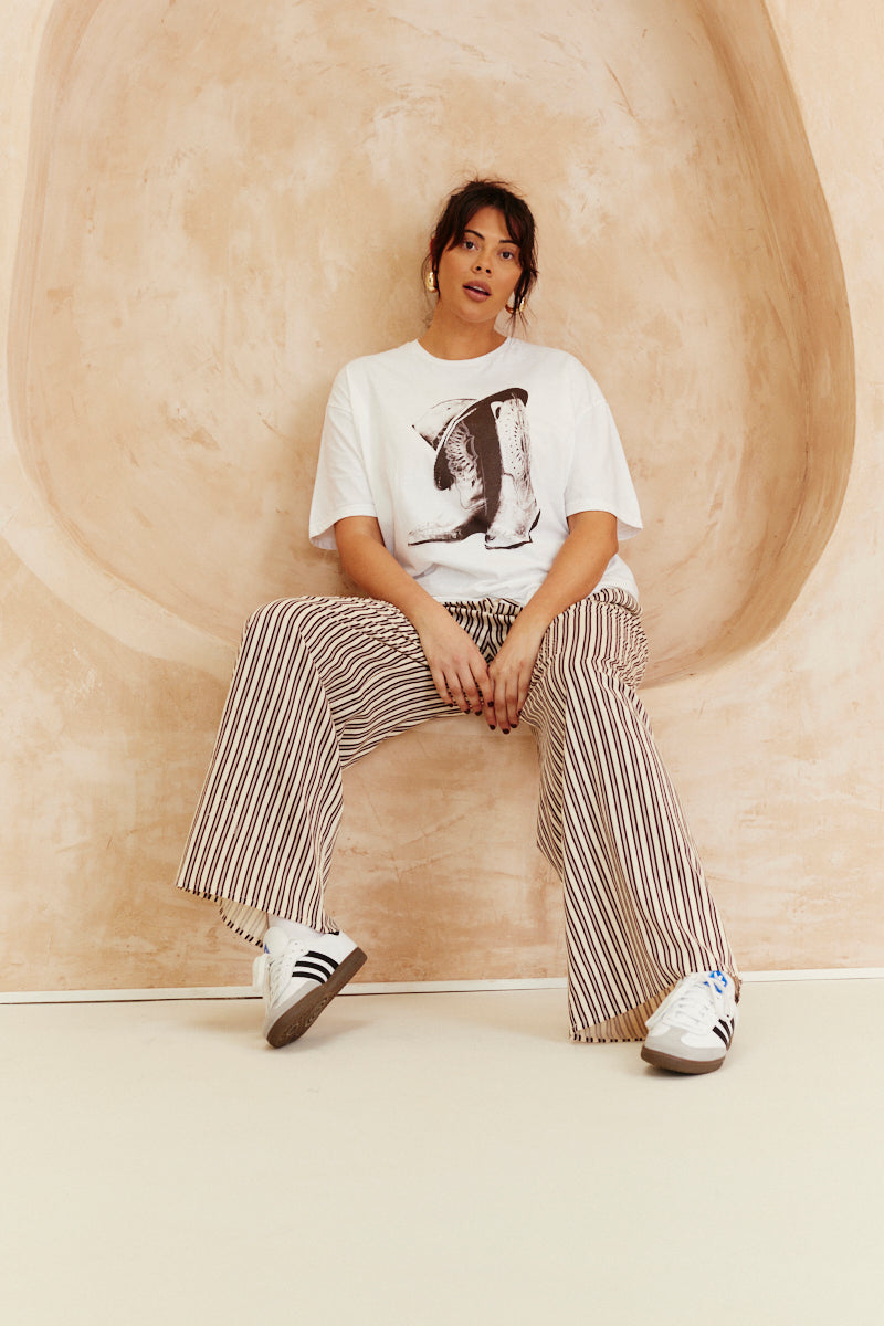 Cowboy Hat And Boots Graphic T-Shirt
