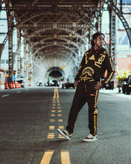 A.I.9 AFRICAN INTELLIGENCE PATH TO THE FUTURE II - SANDFLOWER COLLAB HOODY