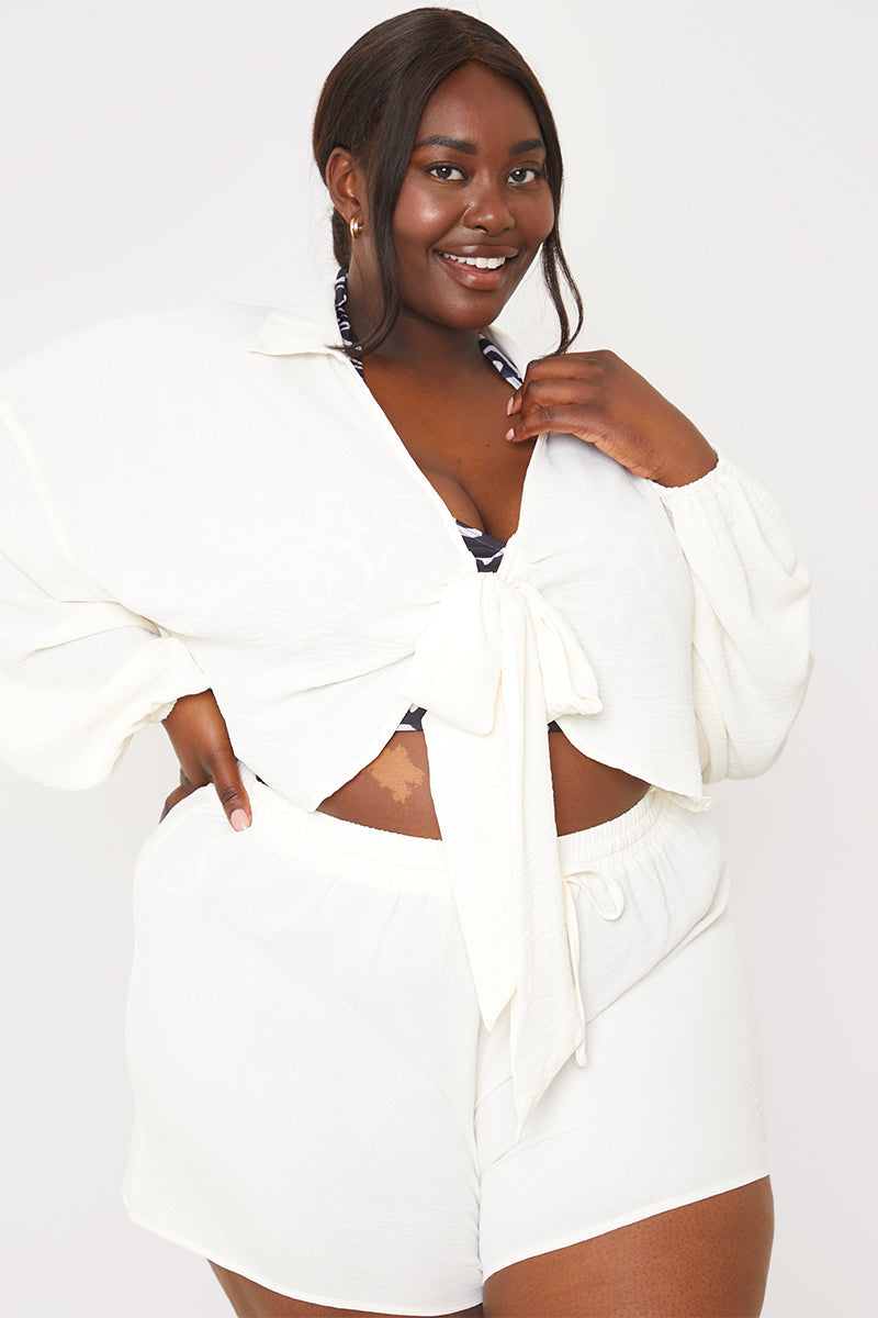 Drawstring Co-Ord Shorts