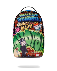 MONOPOLY GRAFFITI GOLD RUSH DLXR BACKPACK